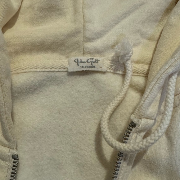 John galt oversized cream hoodie (no zipper) - Picture 3 of 4